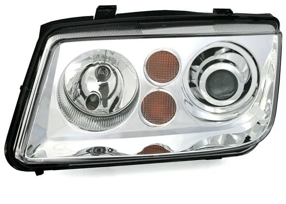 Kristalni farovi VW BORA  -  hrom - PROSET VTT doo