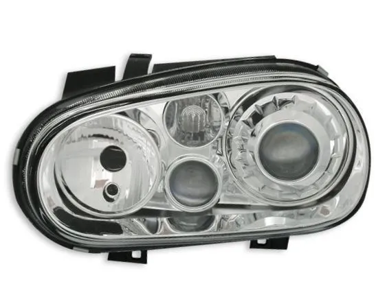 Kristalni farovi VW GOLF 4 R32 look - hrom - PROSET VTT doo