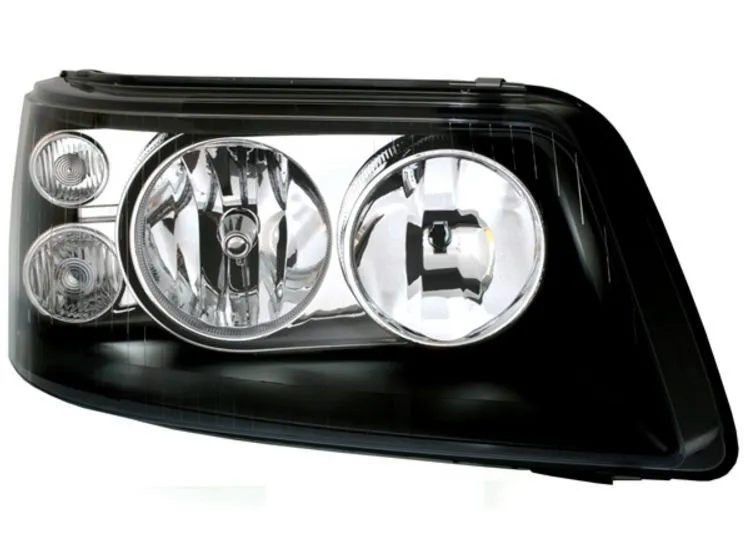 Kristalni farovi VW TRANSPORTER T5 (2003-2009) - crni - PROSET VTT doo