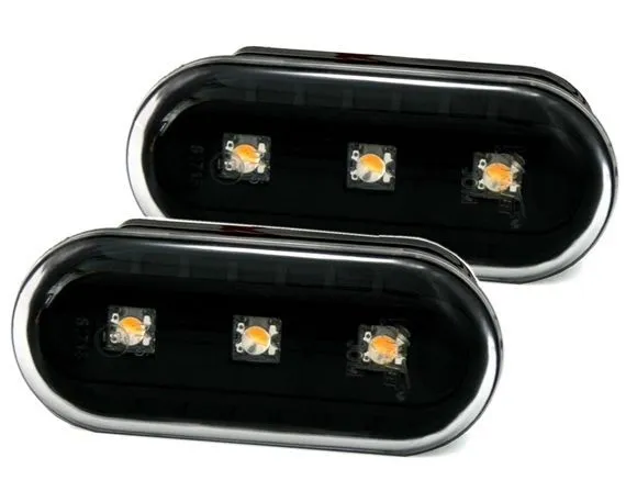 Kristalni LED bočni migavci - crni - PROSET VTT doo