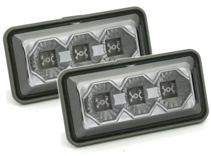 Kristalni LED bočni migavci  - crni - PROSET VTT doo