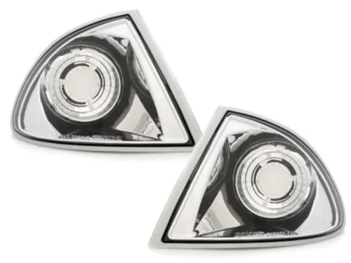 Kristalni migavci BMW E46 limuzina / karavan (98-05) - hrom - PROSET VTT doo