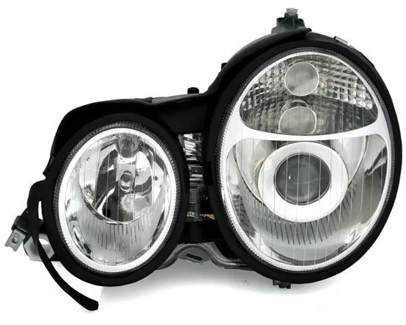 Kristalni xenon farovi Mercedes W210 E-Class (95-01) - hrom - PROSET VTT doo
