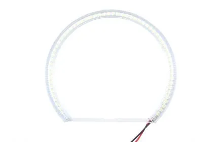 LED Angel Eyes prsten BMW E36 / E39 / E38 / E46 131mm - Beli - PROSET VTT doo