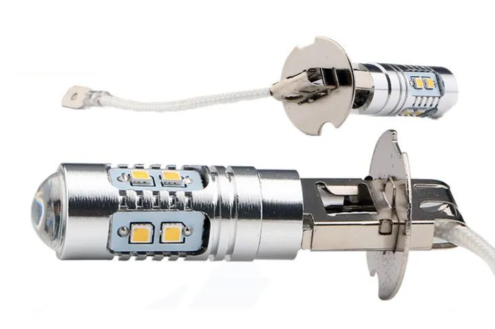 LED Sijalica H3 10W sa 10 dioda 2323 i sočivom - PROSET VTT doo
