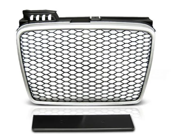 Maska bez znaka Audi A4 B7 (2004-2008) - RS LOOK siva mat - PROSET VTT doo