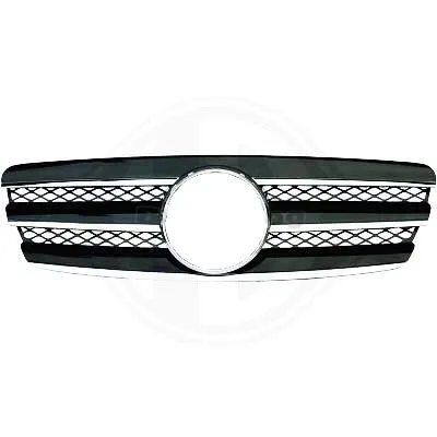 Maska prednja MERCEDES W211 E-Class (2002-2006) - crna - PROSET VTT doo