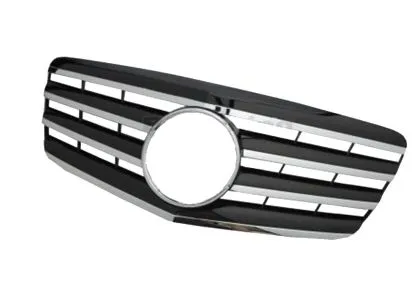 Maska prednja MERCEDES W211 E-Class (2006-2009) - crna - PROSET VTT doo