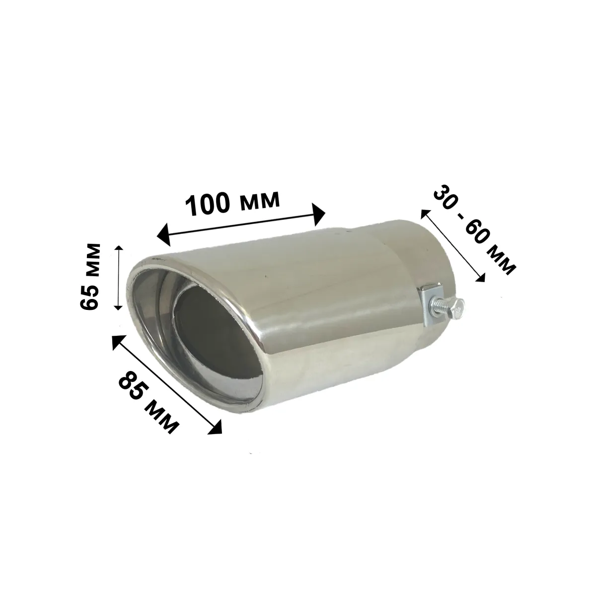 Nastavak za auspuh - elipsoidni širina 85mm - PROSET VTT doo