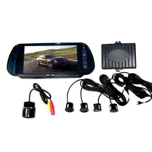 Parking senzori sa Displejem 7 + ogledalo sa USB, Bluetooth i kamerom - PROSET VTT doo