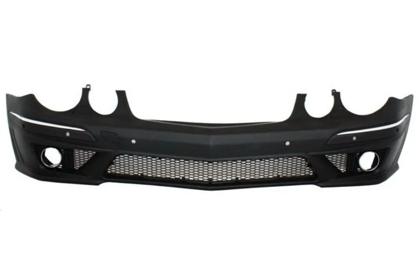 Prednji AMG branik Mercedes W211 E-Class (2006-2009) bez parking senzora i prskalica - PROSET VTT doo