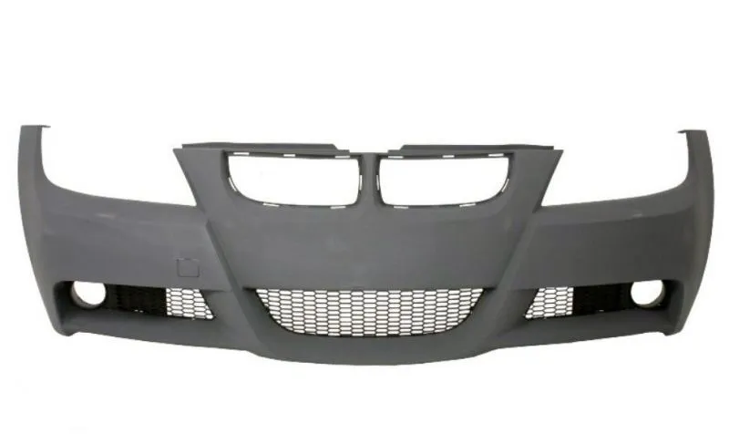 Prednji branik BMW E90 (2005-2008) bez otvora za senzore i prskalice M-tex - PROSET VTT doo