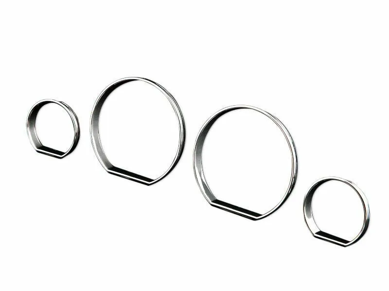 Prstenovi za km sat BMW E46 (1998-2005) - hrom - PROSET VTT doo