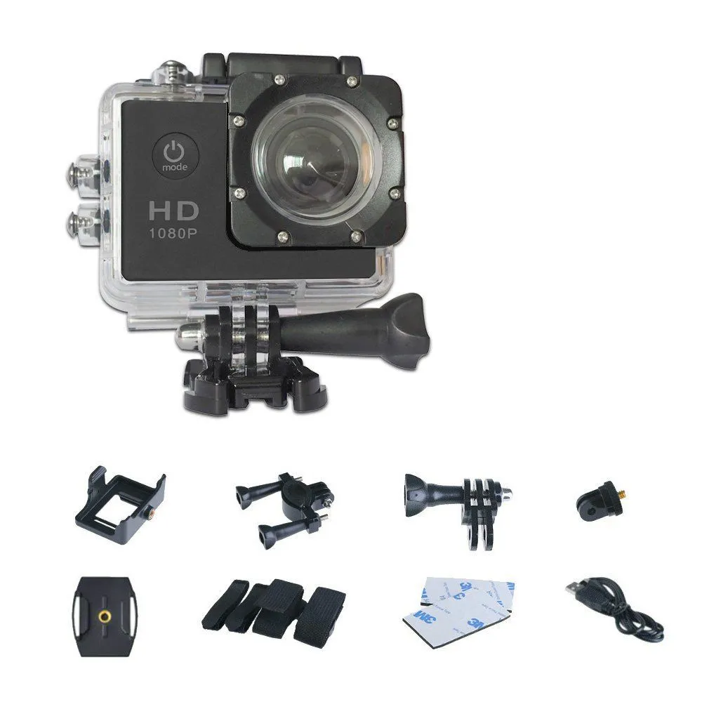Sportska Action Camera sa Wi-Fi / Full HD za Motor / ATV / Ski i ekstremne sportove za kacigu - PROSET VTT doo