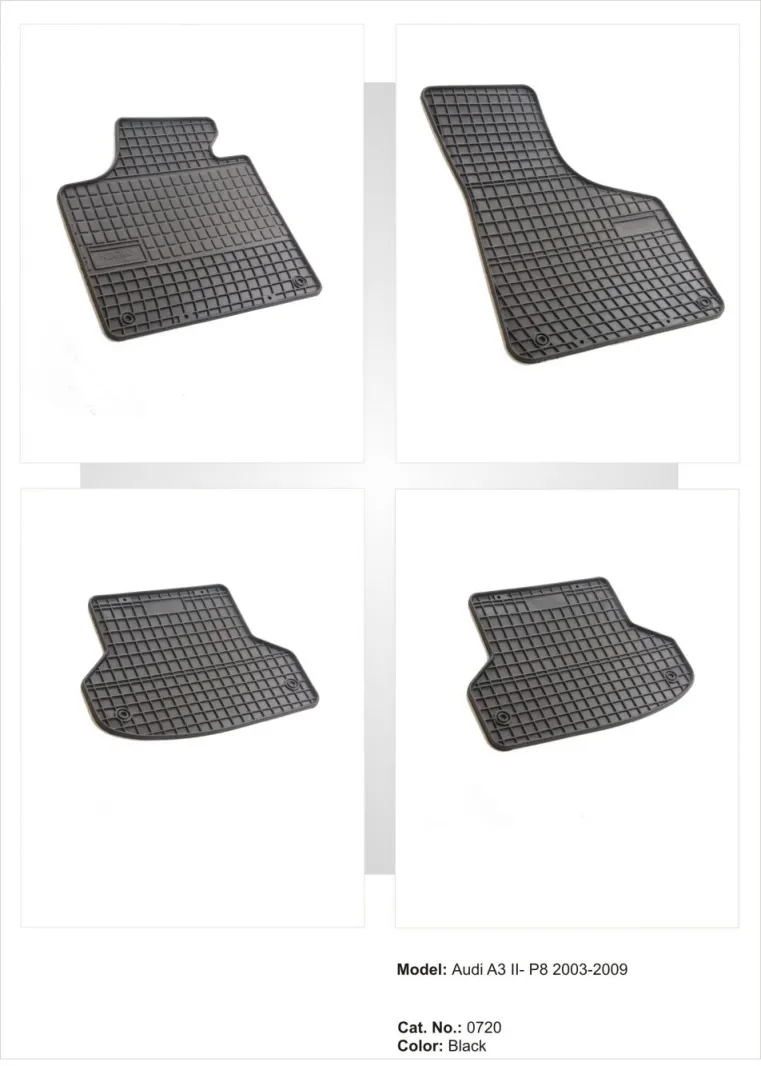 Tipske patosnice Frogum gumene Audi A3 II (2003-2009) - PROSET VTT doo