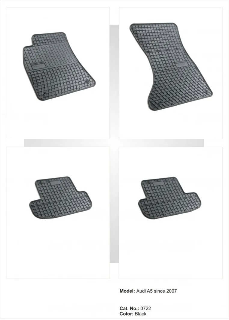 Tipske patosnice Frogum gumene Audi A5/07+/ - PROSET VTT doo