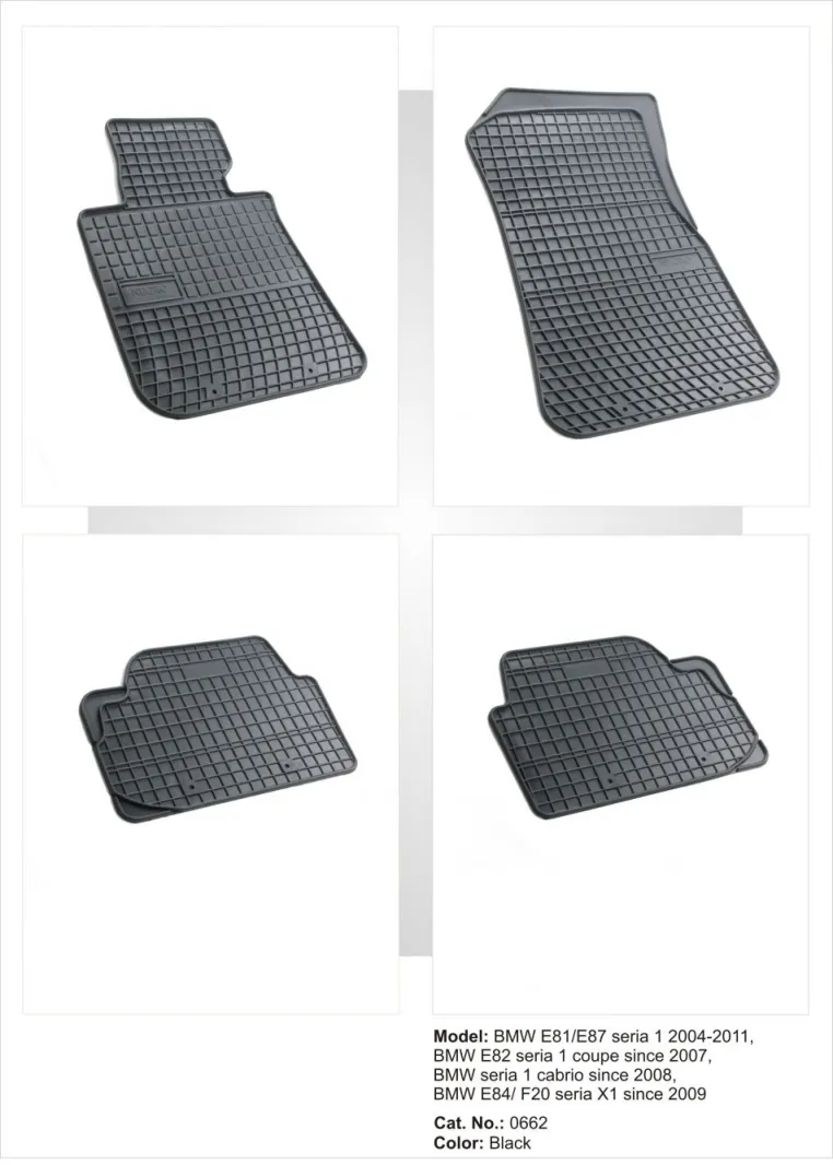 Tipske patosnice Frogum gumene BMW E81 / E82 / E87 / F20 / X1 E84 - PROSET VTT doo