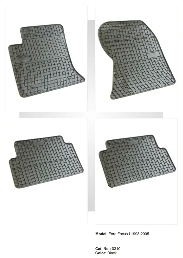 Tipske patosnice Frogum gumene Ford Focus 1 (1998-2005) - PROSET VTT doo