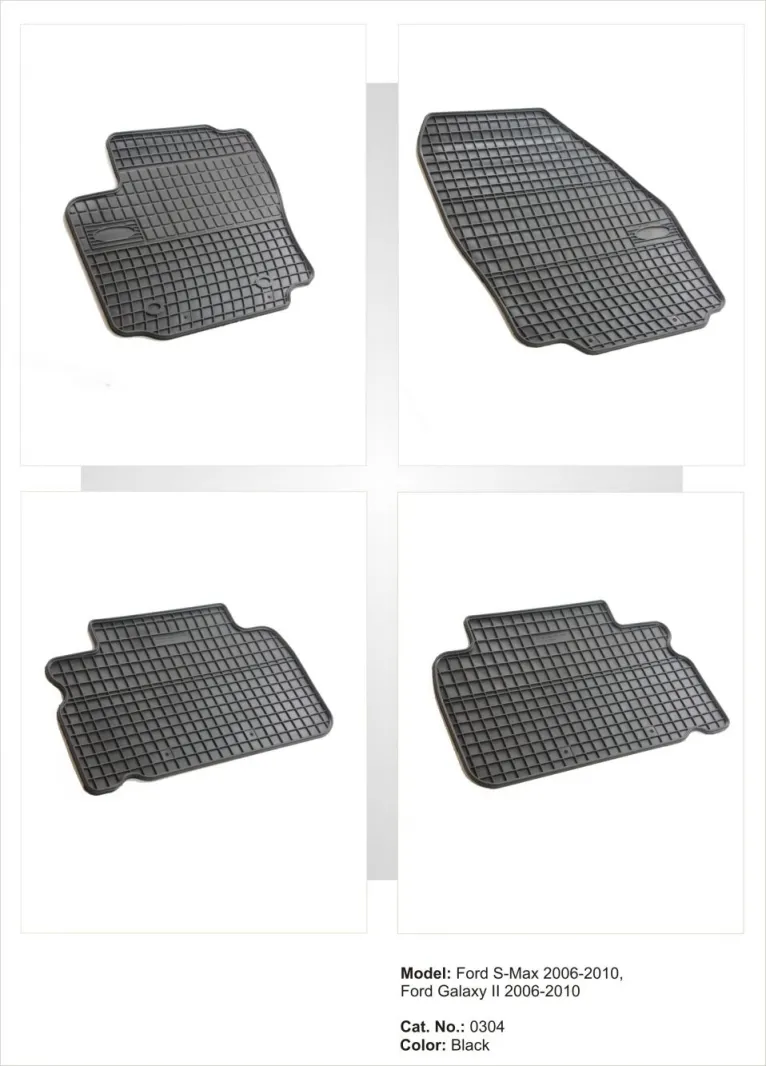 Tipske patosnice Frogum gumene Ford Galaxy / S-max (2006-2014) - PROSET VTT doo