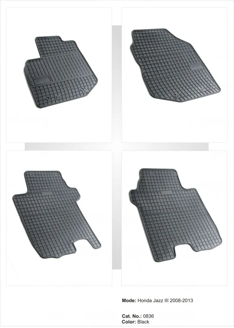 Tipske patosnice Frogum gumene Honda Jazz/08+/ - PROSET VTT doo