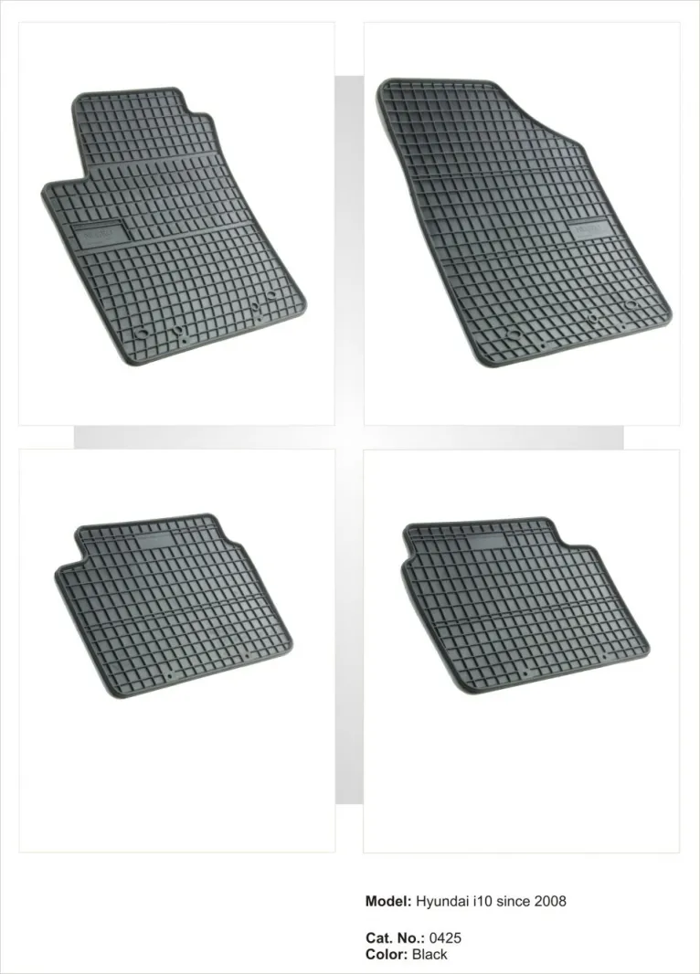 Tipske patosnice Frogum gumene Hyundai i10 1 (2007-2013) - PROSET VTT doo