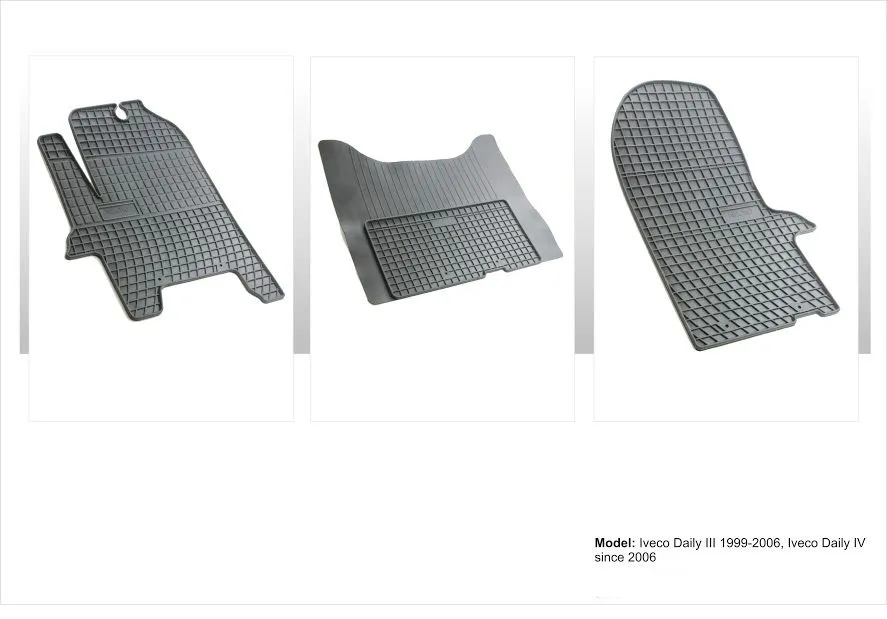 Tipske patosnice Frogum gumene Iveco Daily 3 (1996-2006), Iveco Daily 4 / Daily 5 (2006-2014) - PROSET VTT doo