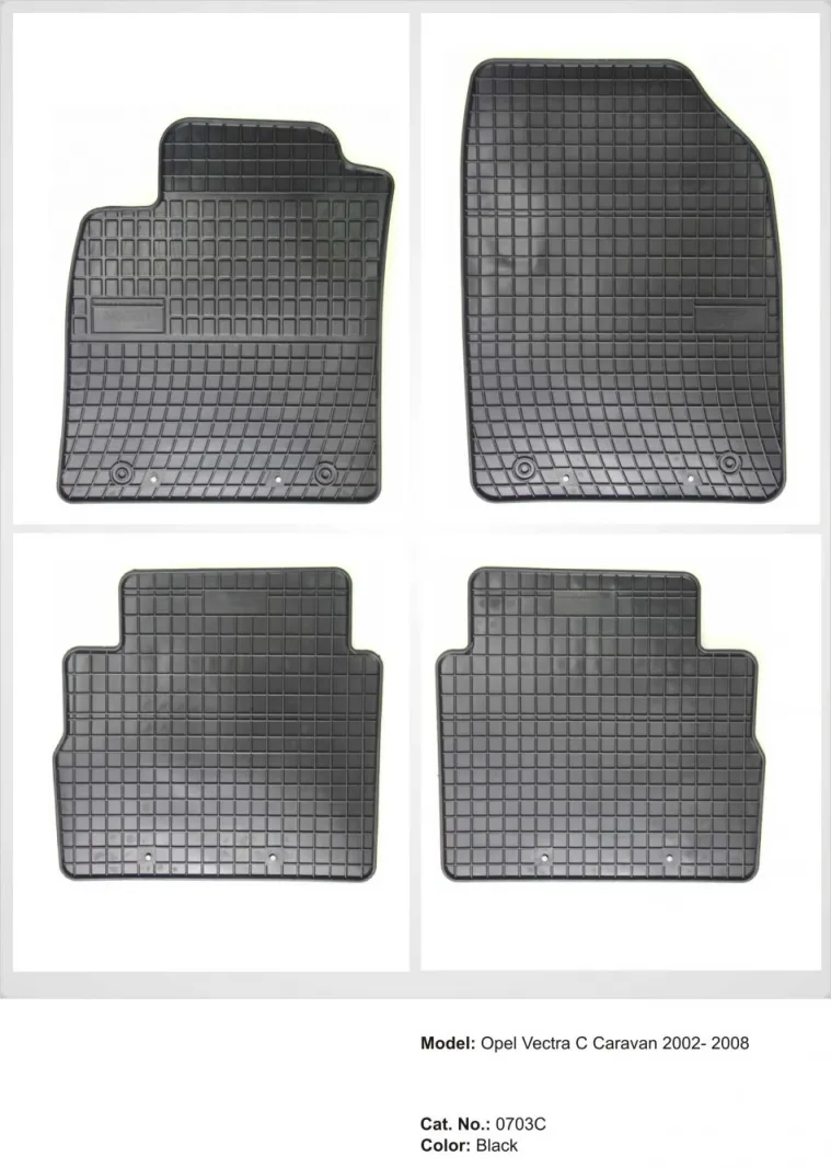 Tipske patosnice Frogum gumene Opel Vectra C karavan / Signum (2003-2008) - PROSET VTT doo