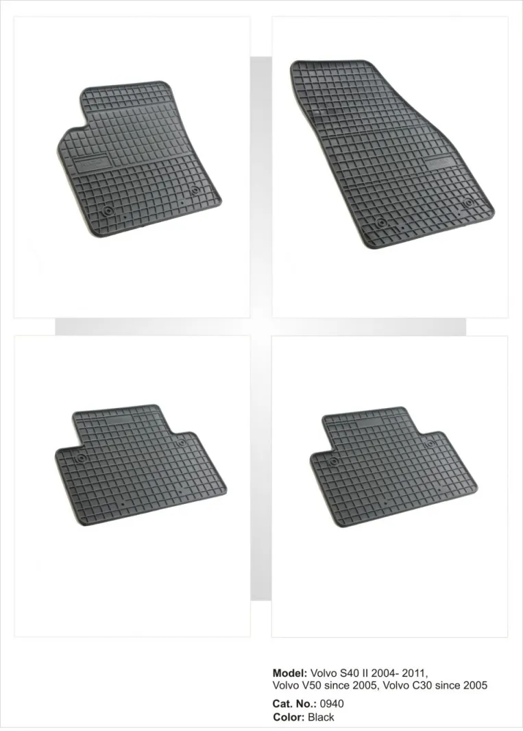 Tipske patosnice Frogum gumene Volvo S40/V50/C30/04+/ - PROSET VTT doo