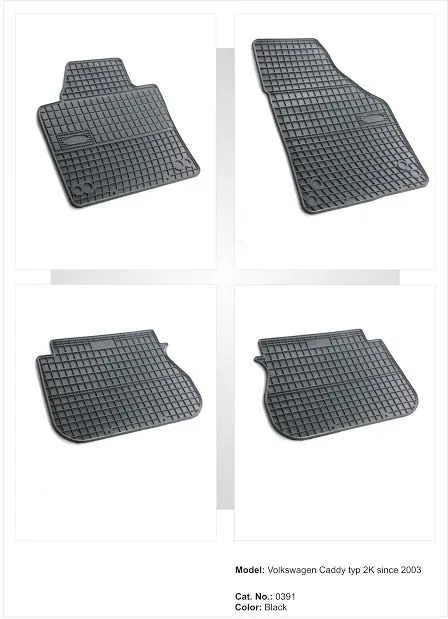 Tipske patosnice Frogum gumene VW Caddy (2004+) - PROSET VTT doo