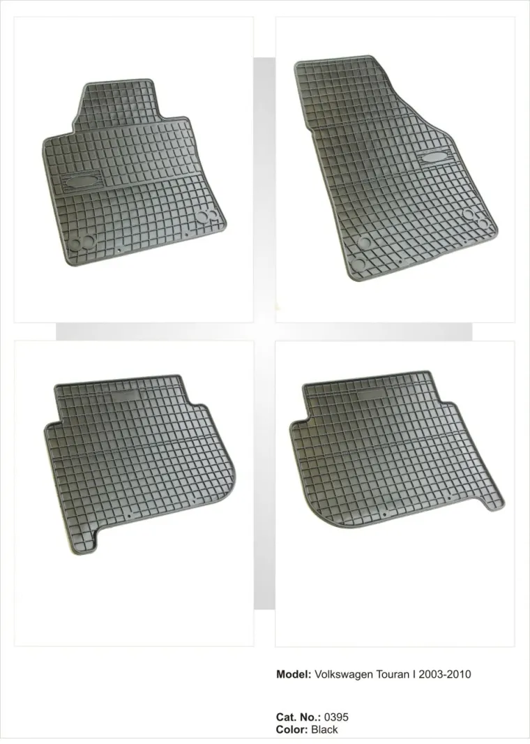 Tipske patosnice Frogum gumene VW Touran 1 (2003-2014) - PROSET VTT doo
