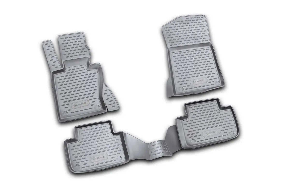 Tipske patosnice Novline gumene BMW X3 (E83), 2004-2010 , 4 pcs. - PROSET VTT doo