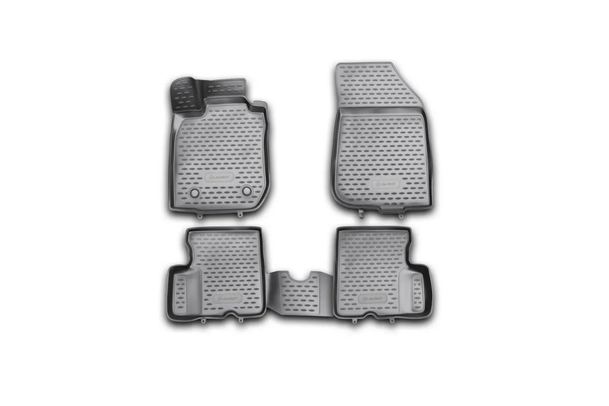 Tipske patosnice Novline gumene Dacia Duster 2WD, 2011-2015, 4 pcs. - PROSET VTT doo