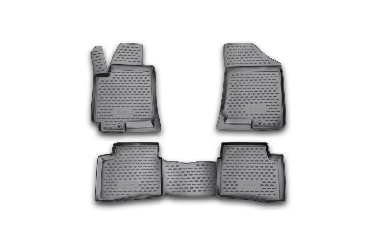 Tipske patosnice Novline gumene KIA Pro-Ceed 3D, 2008-2012, 4 pcs. - PROSET VTT doo
