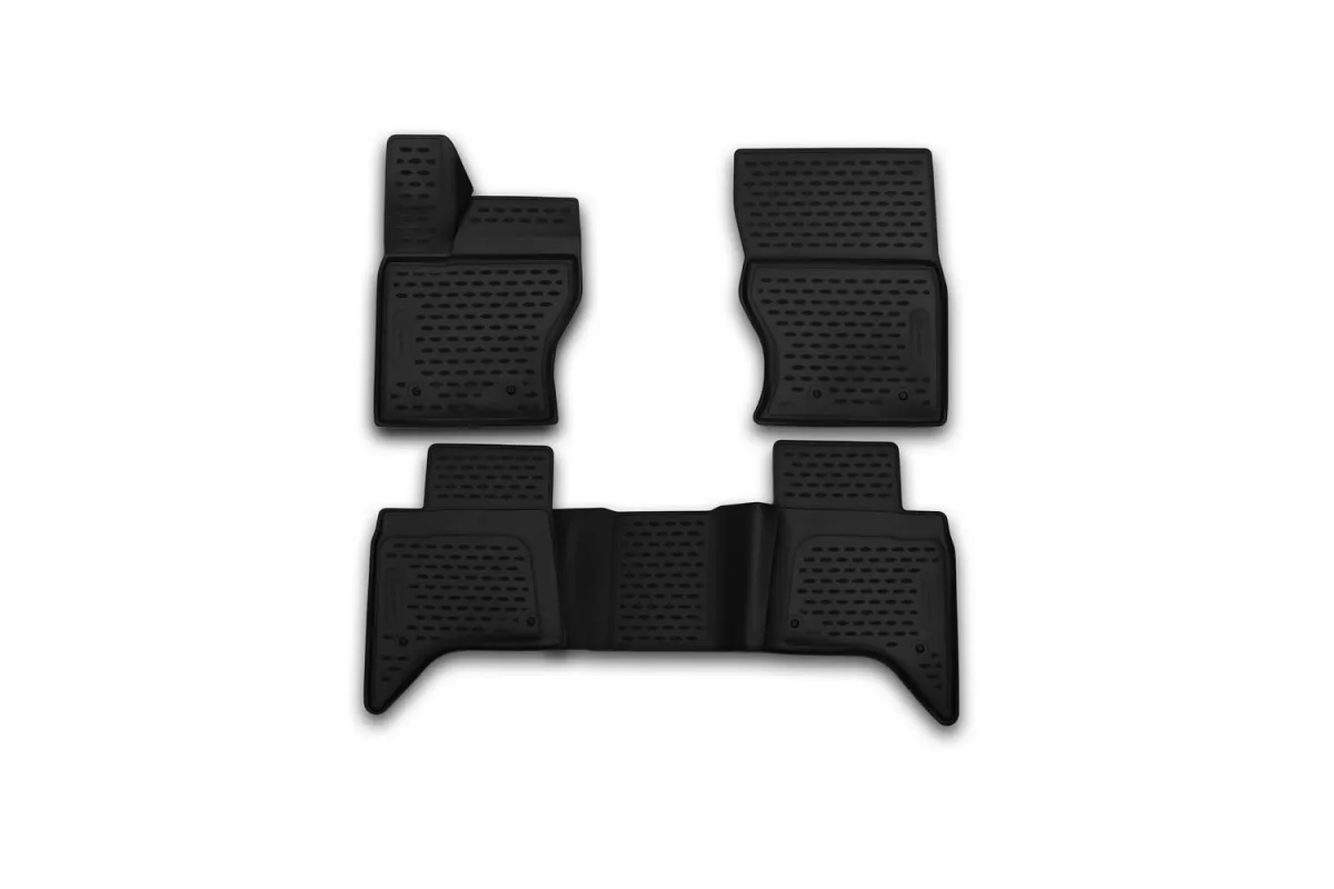 Tipske patosnice Novline gumene LAND ROVER Range Rover, 2015->, 4 pcs. - PROSET VTT doo