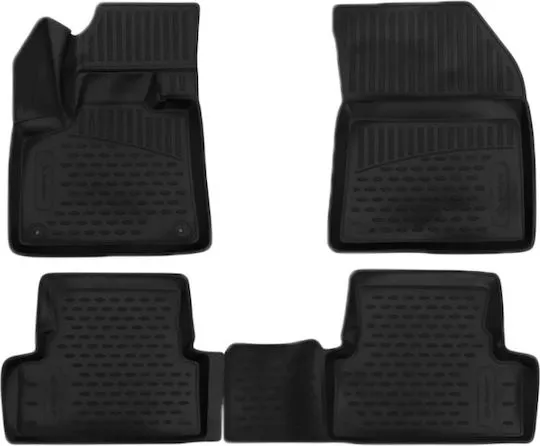Tipske patosnice Novline gumene PEUGEOT 3008, 2016-2023 - PROSET VTT doo
