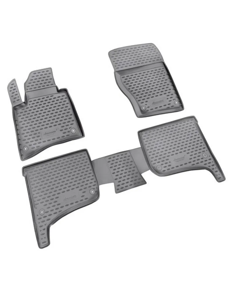 Tipske patosnice Novline gumene Porsche Cayenne 2010-2017, 4 pcs - PROSET VTT doo