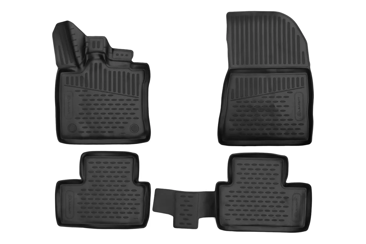 Tipske patosnice Novline gumene RENAULT Captur, 2019-> , Europe, 4 pcs. - PROSET VTT doo
