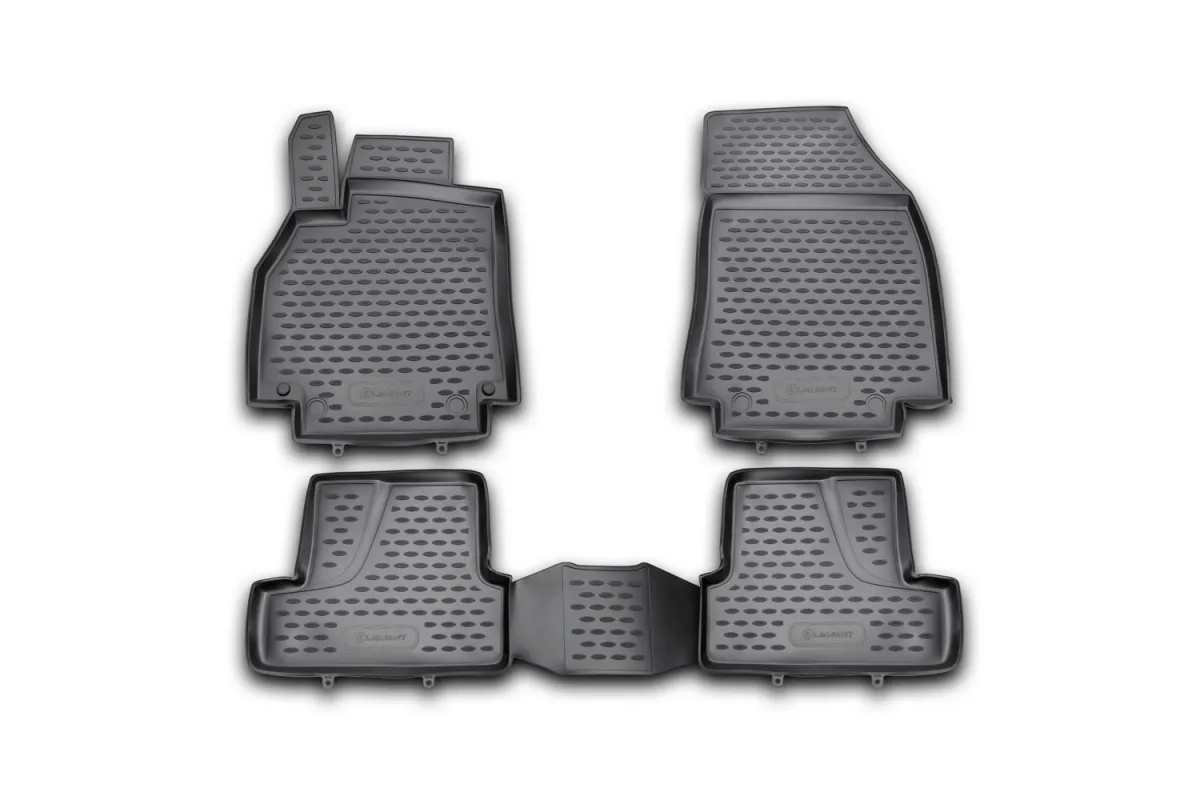 Tipske patosnice Novline gumene RENAULT Megane 3, 2008-2016, 4 pcs. - PROSET VTT doo