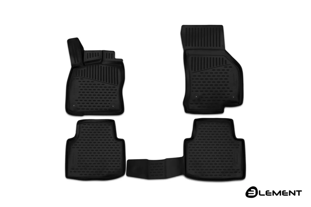 Tipske patosnice Novline gumene SKODA Superb, 2015->, 4 pcs. - PROSET VTT doo