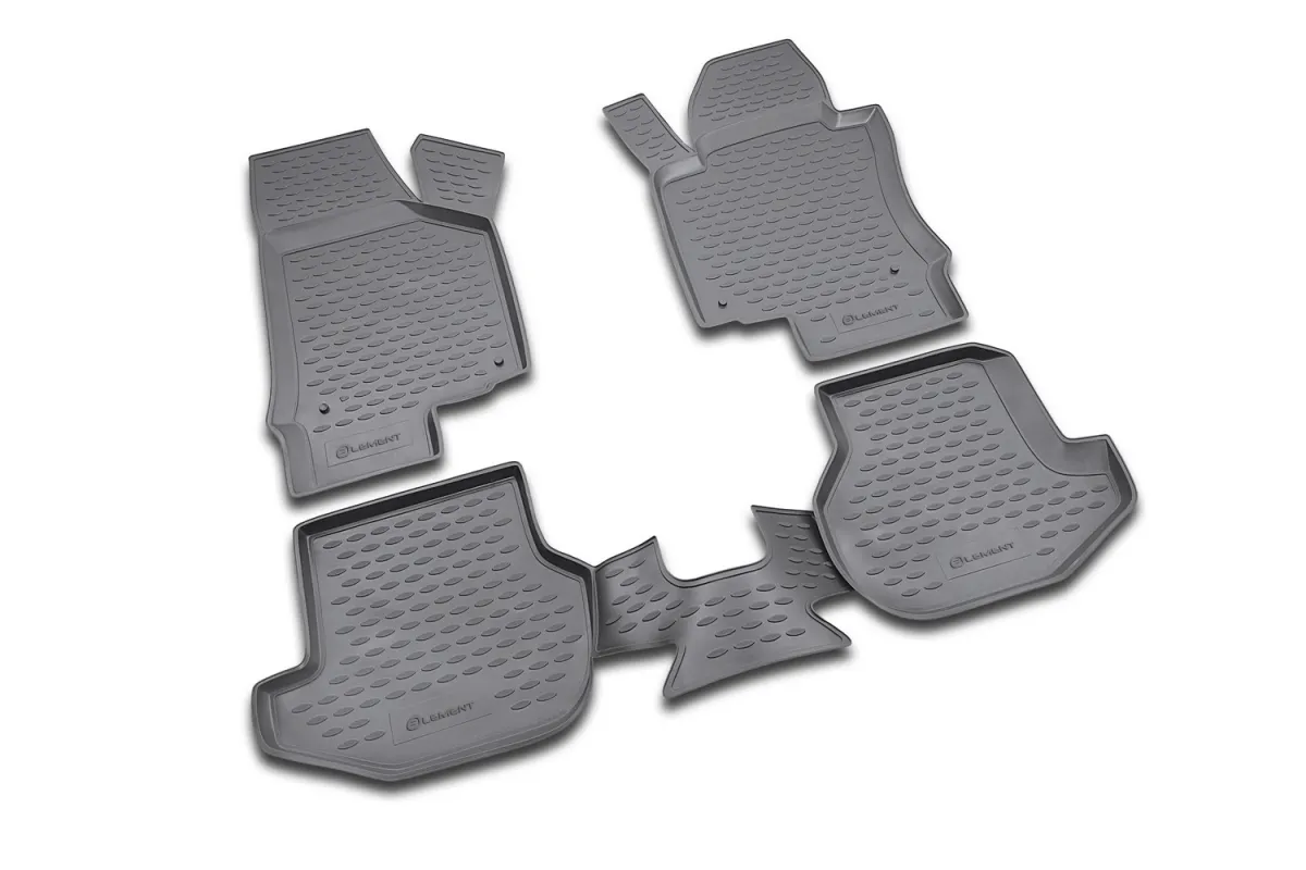 Tipske patosnice Novline gumene VW Eos 2006-2015, 4 pcs. - PROSET VTT doo