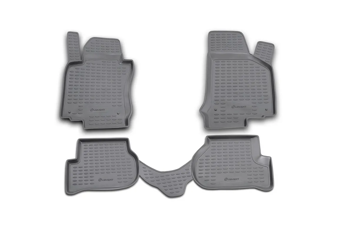 Tipske patosnice Novline gumene VW Golf 5, 2003-2008, 4 pcs. - PROSET VTT doo