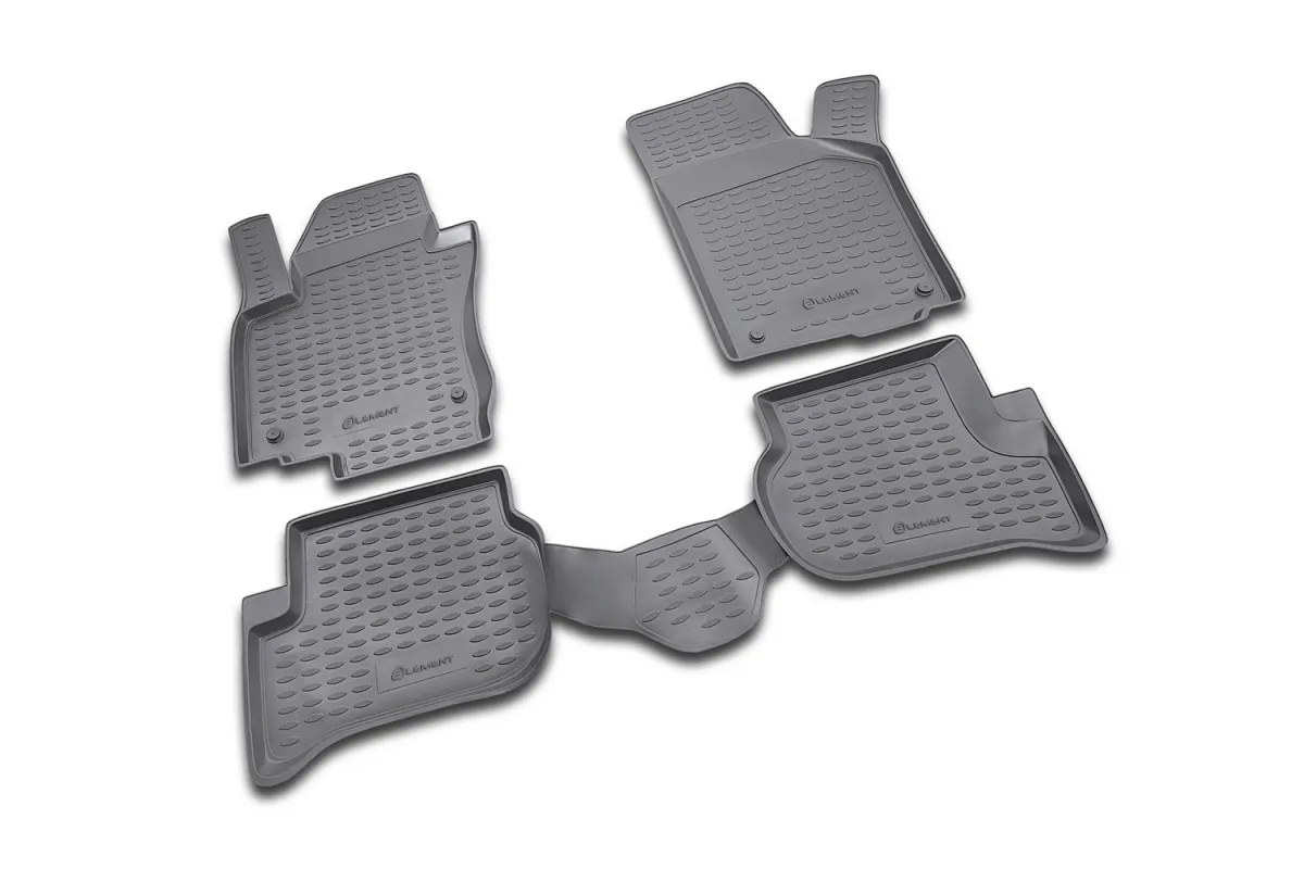 Tipske patosnice Novline gumene VW Golf Plus 5 2002-2009->, 4 pcs. - PROSET VTT doo