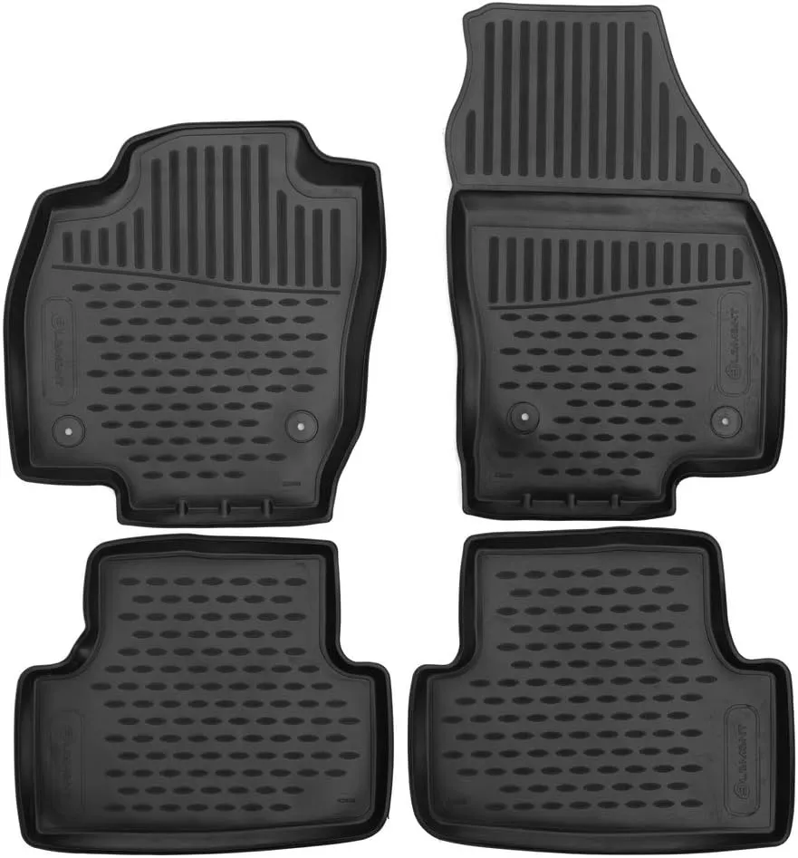 Tipske patosnice Novline gumene VW T-Cross, 2018->, crossover, Europe, 4 pcs. - PROSET VTT doo