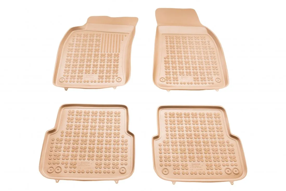 Tipske patosnice Rezaw-Plast gumene Audi A6 C6 (2004+) - Kadice BEŽ - PROSET VTT doo