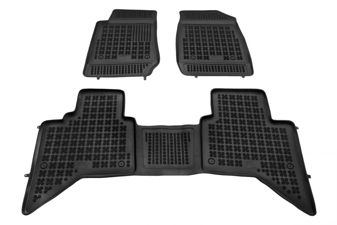 Tipske patosnice Rezaw-Plast gumene Isuzu D-Max (2012+) - Kadice - PROSET VTT doo