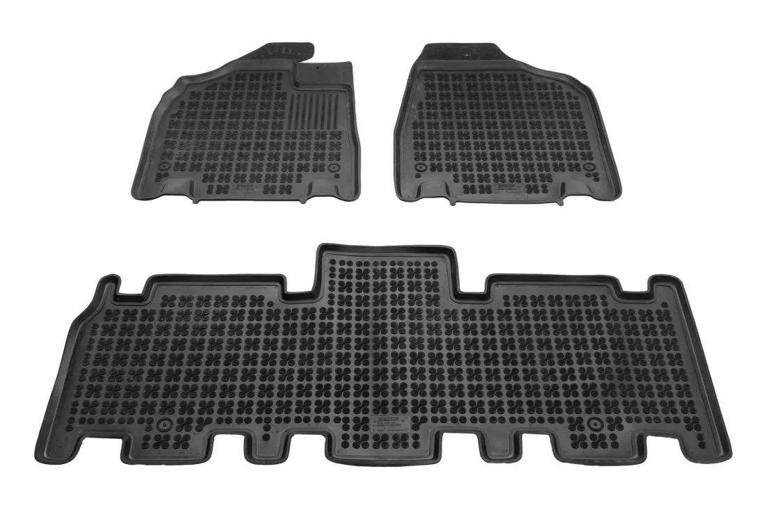 Tipske patosnice Rezaw-Plast gumene Kia Carnival II (2005+) - 5 seats - kadice - PROSET VTT doo