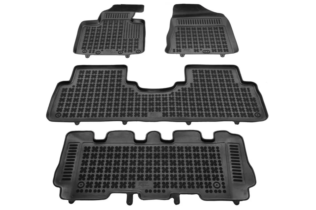 Tipske patosnice Rezaw-Plast gumene Kia Sorento III (2015+) - 7 seats - kadice - PROSET VTT doo