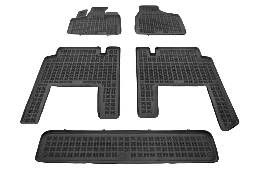 Tipske patosnice Rezaw-Plast gumene Lancia-Chrysler VOYAGER V (2006+) - 7 seats - kadice - PROSET VTT doo