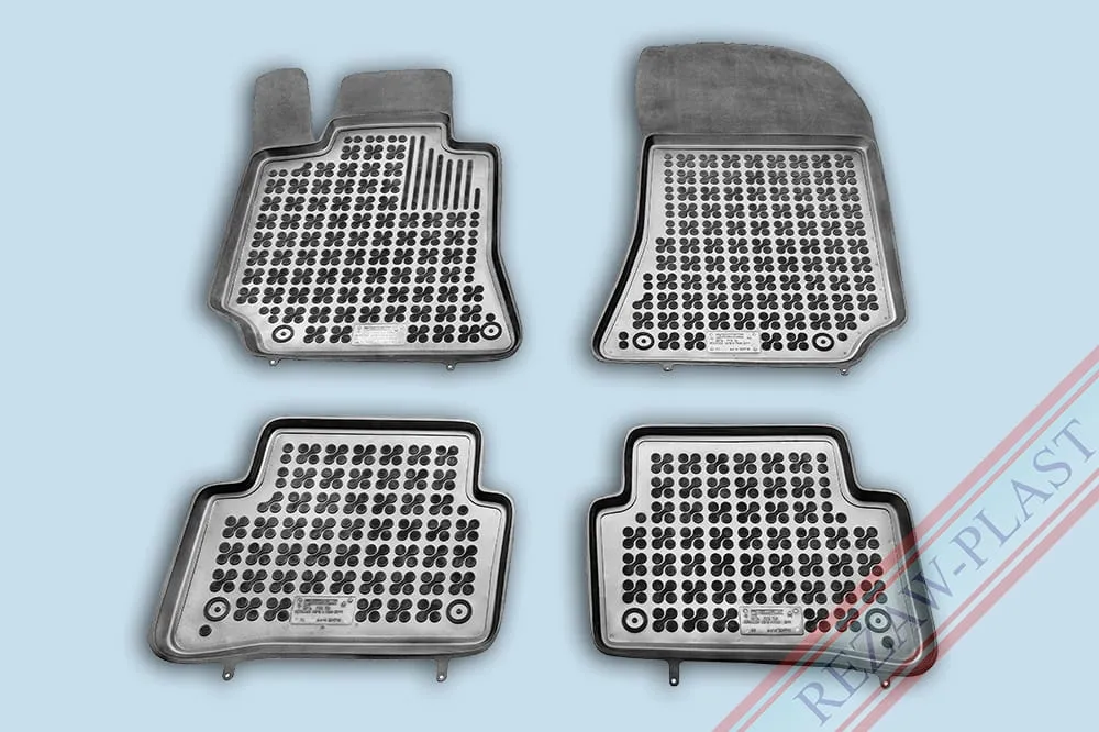 Tipske patosnice Rezaw-Plast gumene Mercedes CLS II C218, X218 2011 - 2018 - PROSET VTT doo