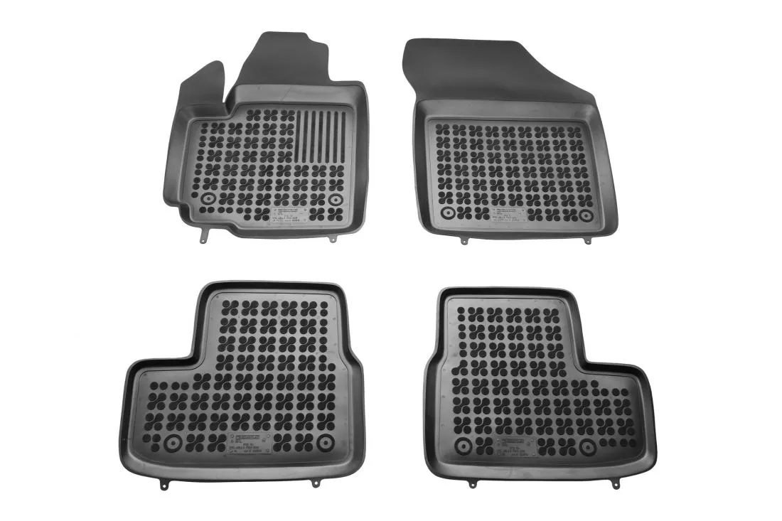 Tipske patosnice Rezaw-Plast gumene Opel Agila II B  (2008-2014) - kadice - PROSET VTT doo